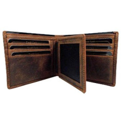 PORTEFEUILLE EN CUIR KASZER.