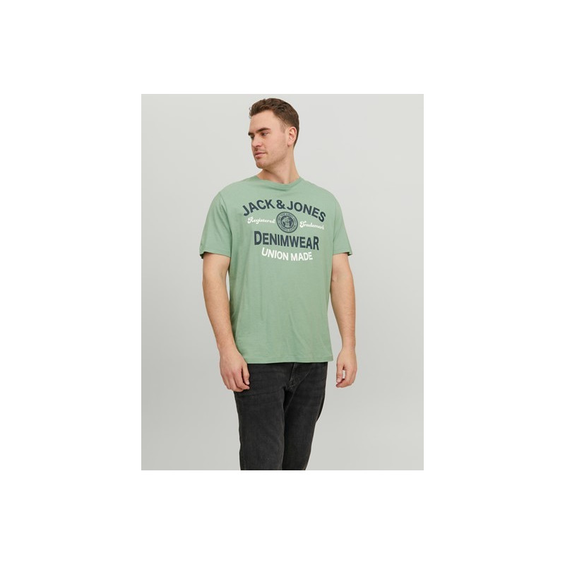 T-SHIRT LOGO JACK & JONES PLUS SIZE.