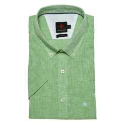 CHEMISE MANCHES COURTES LIN...