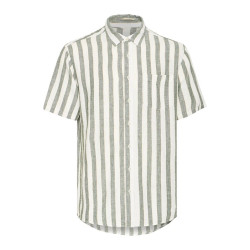CHEMISE MANCHES COURTES BLEND.