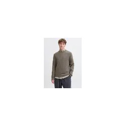 PULL COL ROND BLULAMBS WOOL...