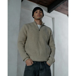 PULL HALF ZIP BORIS BLEND.