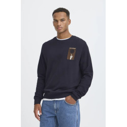 SWEAT COL ROND BLEND.