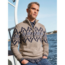 PULL HALF ZIP LERROS.