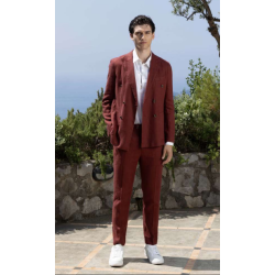 PANTALON COSTUME EN LIN...