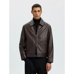 VESTE SCOTT EN CUIR SELECTED.