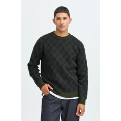 PULL COL ROND BLEND.